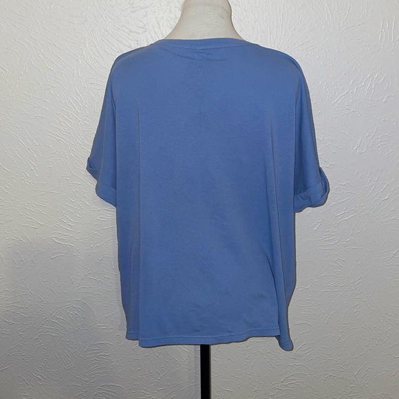 Gap Washed Fashion Tee Quiet Harbor NWT XXL - Picture 4 of 6